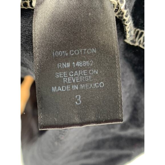 TORRID Women's Black-Beige Slit Graphic Tee SZ 3 - Picture 10 of 10